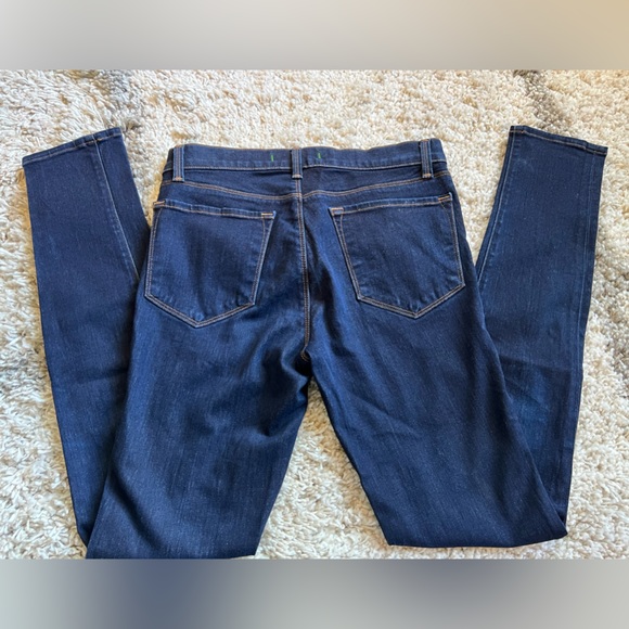 J Brand Dark Wash mid-rise super skinny jeans Size 28 - Picture 8 of 9